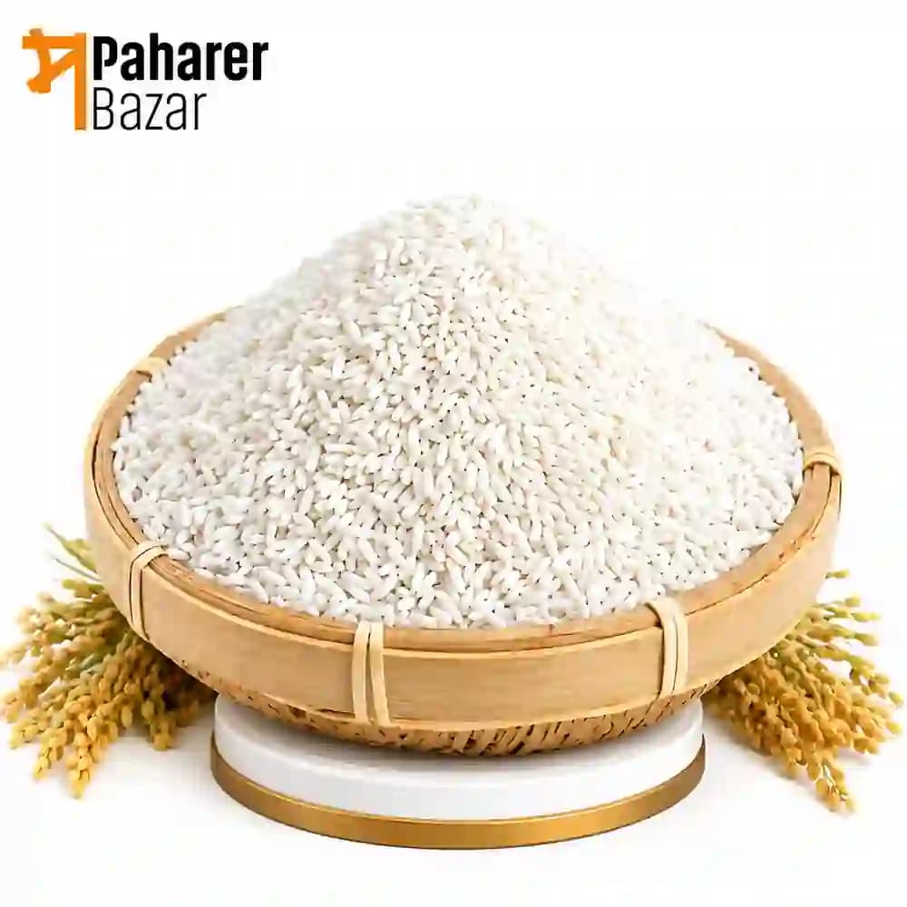 পাহাড়ি জুমের সাদা বিন্নি চাল | Organic Pahari White Binni Rice