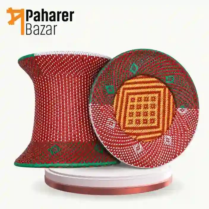 খাগড়াছড়ির বাঁশের তৈরি মোড়া ১ জোড়া
