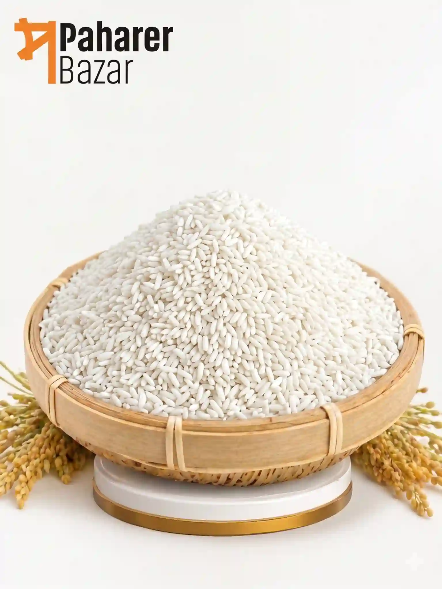 পাহাড়ি জুমের সুগন্ধিযুক্ত সাদা বিন্নি  চাল  ১ কেজি | Organic Pahari White Binni Rice 1Kg